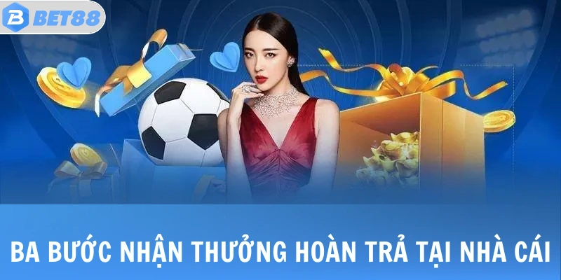 Hoàn Trả Cược Thần Tốc, Không Giới Hạn Lên Đến 3.5% 3 Ba bước nhận thưởng hoàn trả tại nhà cái
