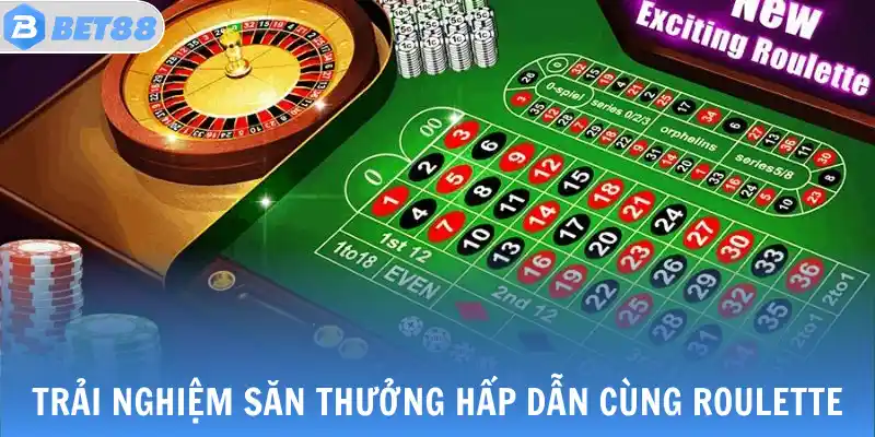Roulette - Tựa Game Casino Đổi Thưởng Hấp Dẫn Số 1 Tại BET88 2 Trải nghiệm săn thưởng hấp dẫn cùng Roulette